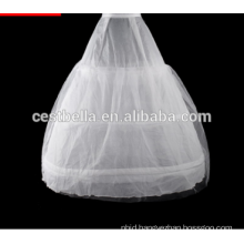 Simple White Tulle Petticoat Ball Gown Dress Bridal Petticoats Long